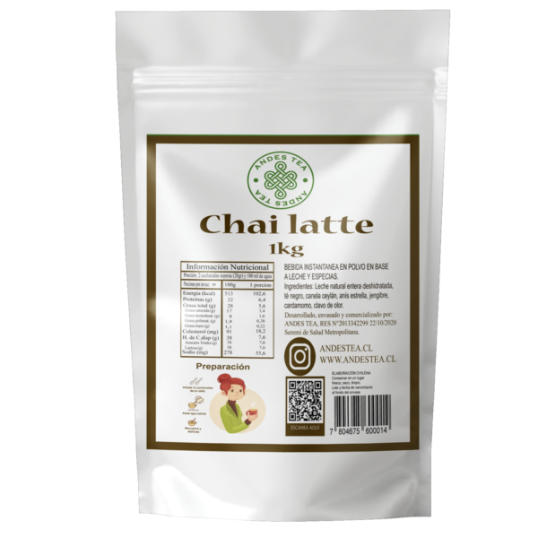 Chai latte Andes Tea