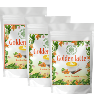 Golden latte leche dorada de cúrcuma Golden milk