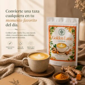Golden latte Andes Tea