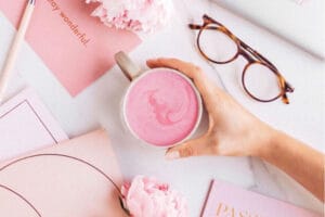 Pink Latte Beetroot Mix Betarraga 200gr Pink Latte Andes Tea