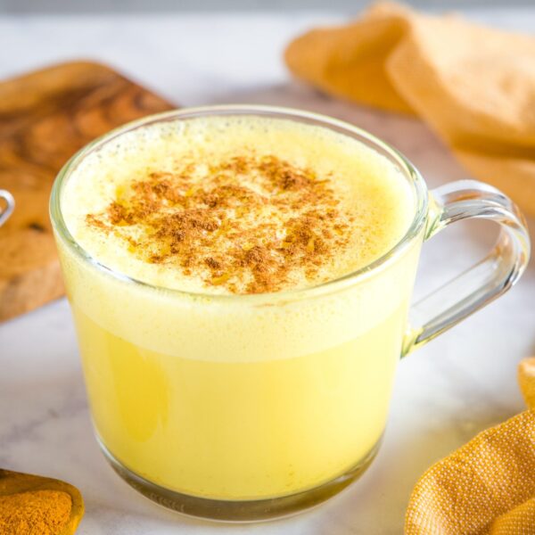 Golden latte leche dorada de cúrcuma Golden milk