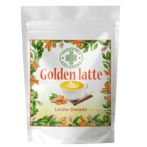 Golden latte leche dorada de cúrcuma Golden milk