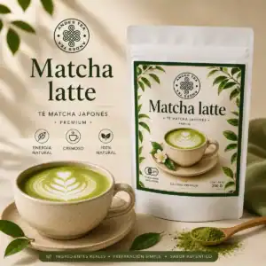 Matcha Latte Andes Tea con té matcha japonés orgánico