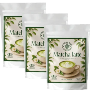 Matcha Latte Andes Tea con té matcha japonés orgánico