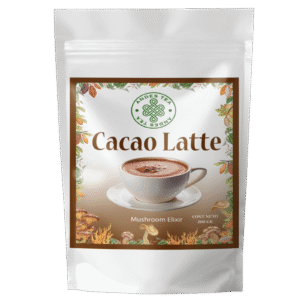 Cacao latte mushroom elixir Andes Tea Chile