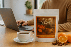 Spiced Orange State - Té Negro con Canela, Naranja y Anís Estrella 10 bolsitas SPICED ORANGE STATE ANDES TEA