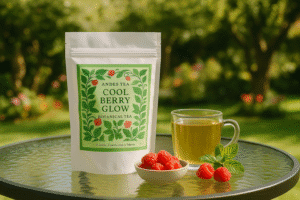 Cool Berry Glow – Té Verde con Frambuesa y Menta 10 bolsitas COOL BERRY GLOW ANDES TEA