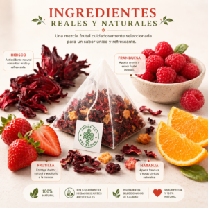 infusión berry sunrise bloom andes tea