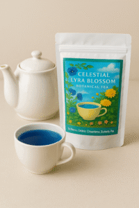 Celestial Lyra Blossom – Una infusión celestial de calma, equilibrio y serenidad 10 bolsitas CELESTIAL LYRA BLOSSOM ANDES TEA