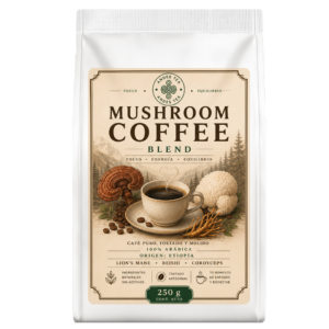 Café Mushroom Coffee Blend 100% Arábica con Hongos Funcionales