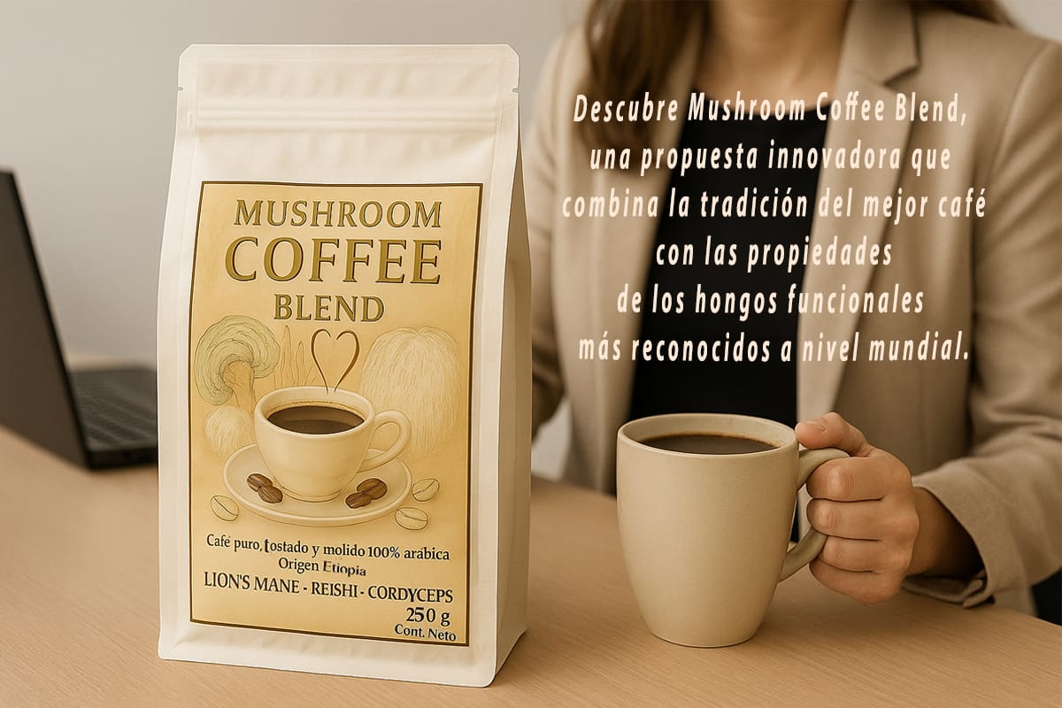 mushroom coffee blend slideshow