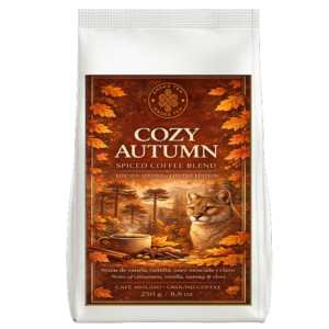 Café Cozy Autumn Gourmet | Café Especiado con Canela y Vainilla | 250 g