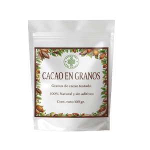 cacao en granos andes tea