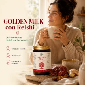 Golden milk cream Reishi 4