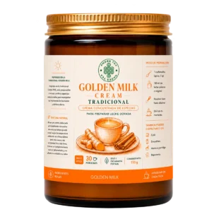 Golden milk en crema para preparar leche dorada con tu leche favorita y recetas dulces y saladas de Andes Tea