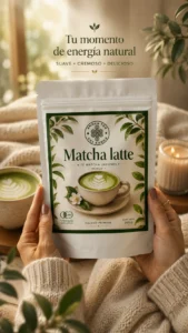 Matcha Latte Andes Tea con té matcha japonés orgánico